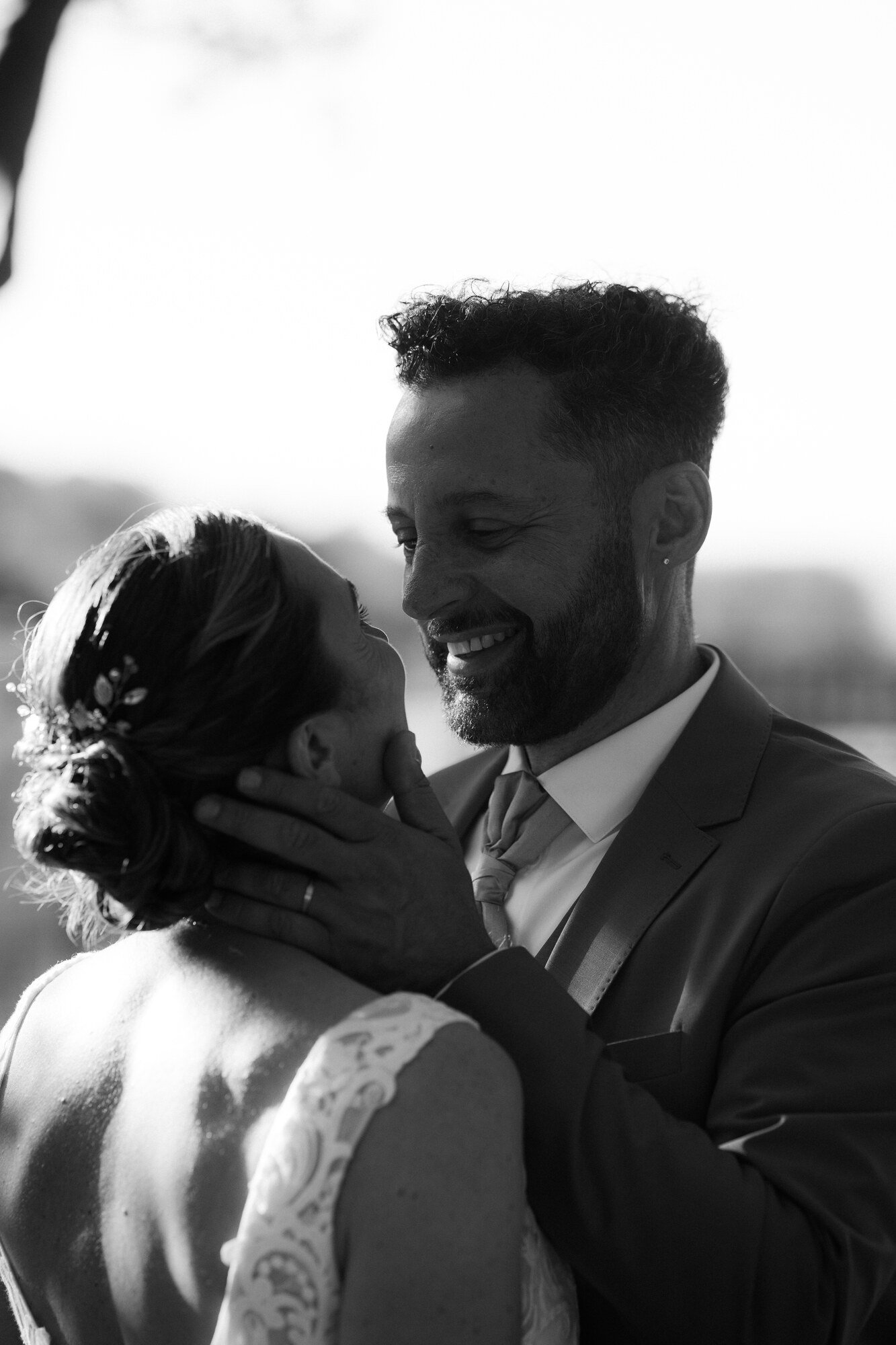 Front contre front à la golden hour